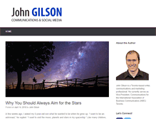 Tablet Screenshot of john-gilson.com